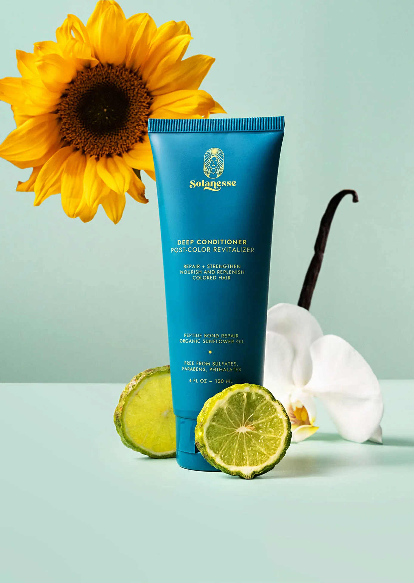 Solanesse post-color deep conditioner for color-treated hair